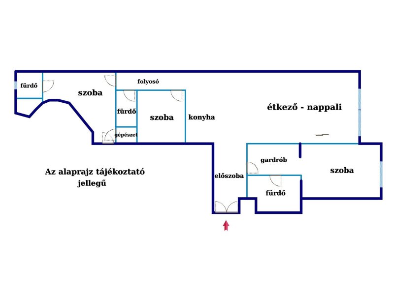 október 6 u. luxuslakás!